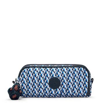 Kipling Gitroy Classic Printed Pencil Case Bags Boy Geo | AU 1899VR